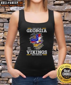 Pretty premium tank top for Minnesota Vikings fans, perfect for showing team spirit while living in Georgia.