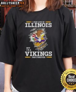 Pretty premium ladies tee for Minnesota Vikings fans, perfect for showing team spirit in Illinois.
