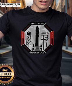 Stylish Rocket Lab Neutron Launch Complex 3 T-Shirt featuring a vibrant design for space enthusiasts and fans.