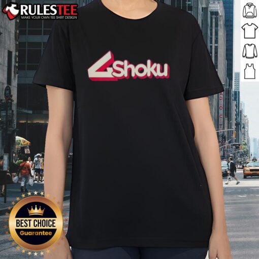 Pretty Shoku Unemployed Ladies Tee featuring a stylish design perfect for casual wear and expressing individuality.