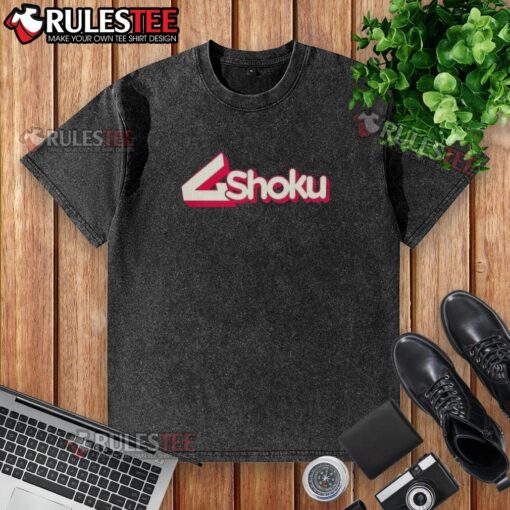 Pretty Shoku Unemployed washed t-shirt in soft fabric, featuring a unique design perfect for casual wear.