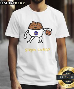 Pretty Steph Curry Golden State Warriors player pun T-shirt featuring vibrant graphics and a humorous design.