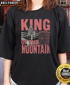 Pretty TNA King of the Mountain Ladies Tee featuring a stylish design, perfect for fans of wrestling apparel.