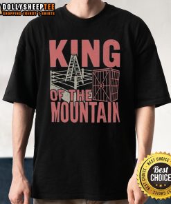 Alt Text: Pretty TNA King of the Mountain T-Shirt featuring vibrant graphics and a comfortable fit for wrestling fans.
