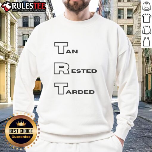 Stylish Pretty Tan Rested Sweatshirt for a cozy and trendy look, perfect for casual outings and comfortable wear.