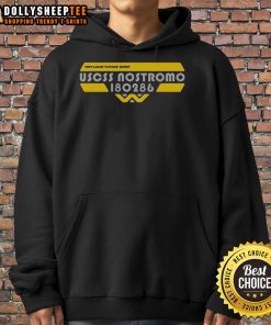 Pretty USCSS Nostromo 180286 hoodie featuring a stylish design inspired by the iconic sci-fi film Alien.