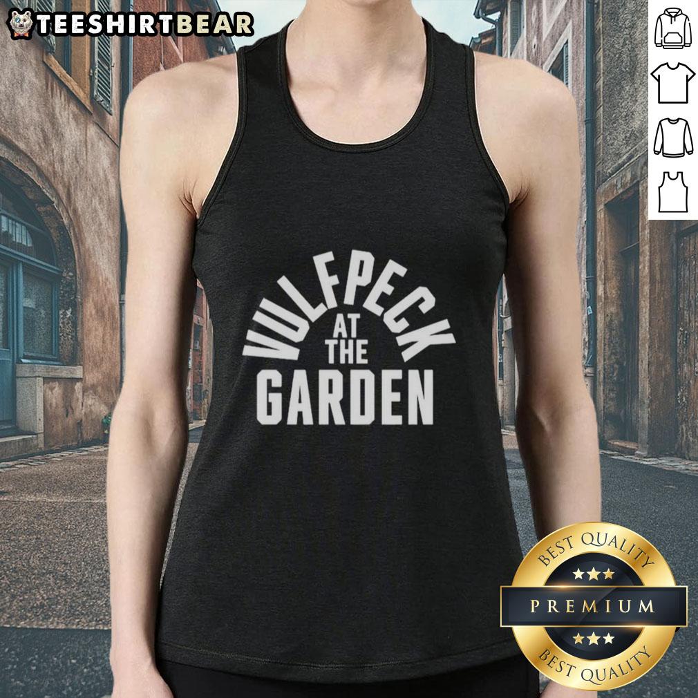 Pretty Vulfpeck At The Garden Tank Top Alt Text: Stylish Pretty Vulfpeck tank top displayed in a garden setting, perfect for casual summer outfits and music fans.