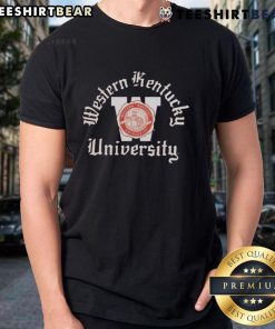 Pretty Western Kentucky Seal Collegiate T-Shirt featuring a vibrant WKU seal design on a soft fabric.