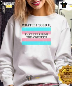Alt Text: Stylish LGBTQ pride sweatshirt featuring a vibrant country pride flag design, perfect for expressing identity and support.