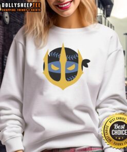 Alt Text: Awesome Pitching Ninja Tridents Up Seattle Mariners Sweatshirt featuring vibrant graphics and comfortable design.