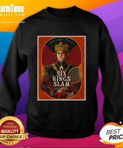 Top Alexander Zverev Six Kings Slam 2025 Riyadh season tennis sweatshirt featuring vibrant design and premium quality fabric.