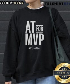 Top AT for MVP Phoenix Mercury sweatshirt featuring team logo and vibrant colors, perfect for fans and sports enthusiasts.