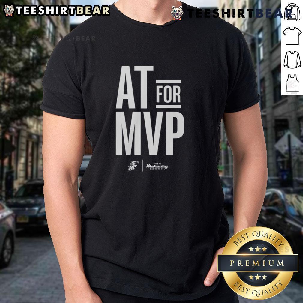 Top At For Mvp Phoenix Mercury T Shirt Top At For MVP Phoenix Mercury T-Shirt featuring team logo and vibrant colors, perfect for fans and supporters.
