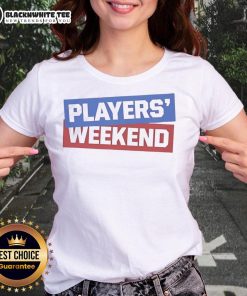 Top Atlanta Braves Jurickson Profar Players Weekend ladies tee featuring vibrant team colors and stylish design.