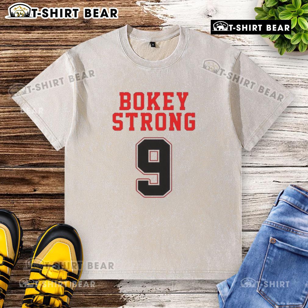Top Bokey Strong 9 Washed T Shirt Top Bokey Strong 9 Washed T-Shirt in vibrant colors, showcasing a stylish and comfortable design for casual wear.