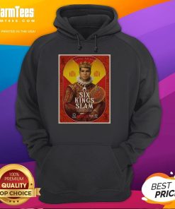 Top Carlos Alcaraz Six Kings Slam 2025 Riyadh Season Tennis Hoodie in vibrant colors, showcasing modern sportswear design.