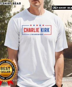 Top Charlie Kirk American Patriot Hero T-Shirt featuring bold graphics and patriotic colors, perfect for proud conservatives.