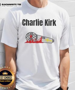 Top Charlie Kirk Mic Drop Memorial T-Shirt featuring bold graphic design, perfect for supporters of conservative values.