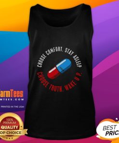 Top Choose Truth Wake Up Tank Top in a vibrant design, perfect for casual wear and expressing your unique style.