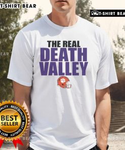 Top Clemson Tigers The Real Death Valley T-Shirt featuring vibrant team colors and logo, perfect for fans and gameday wear.