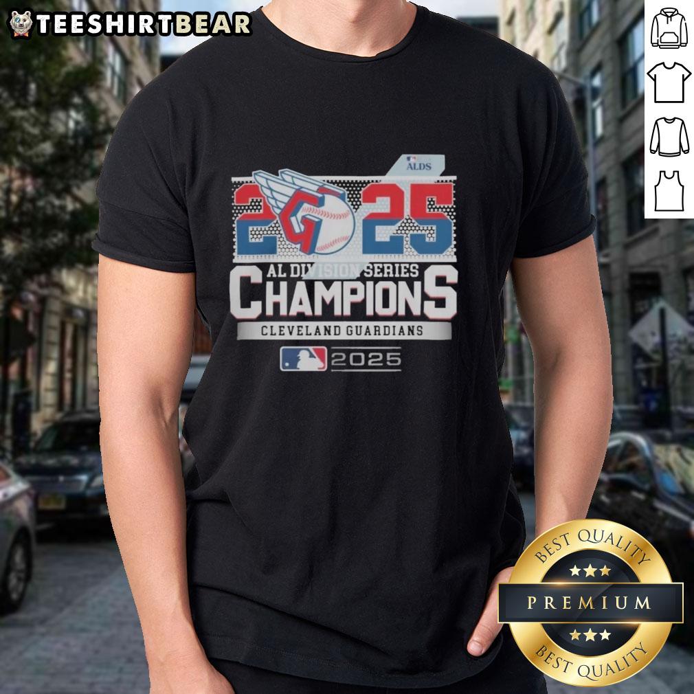 Top Cleveland Guardians 2025 MLB Postseason AL Division Series Champions Celebration T-Shirt Top Cleveland Guardians 2025 MLB postseason AL Division Series champions celebration T-shirt featuring team logo and design.