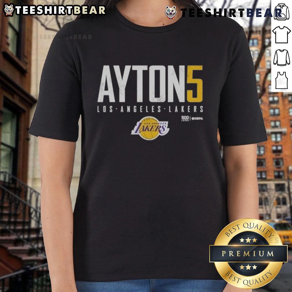 Top Deandre Ayton Los Angeles Lakers Elite Wht Ladies Tee Top Deandre Ayton Los Angeles Lakers Elite WHT Ladies Tee featuring a stylish design and comfortable fit for fans.