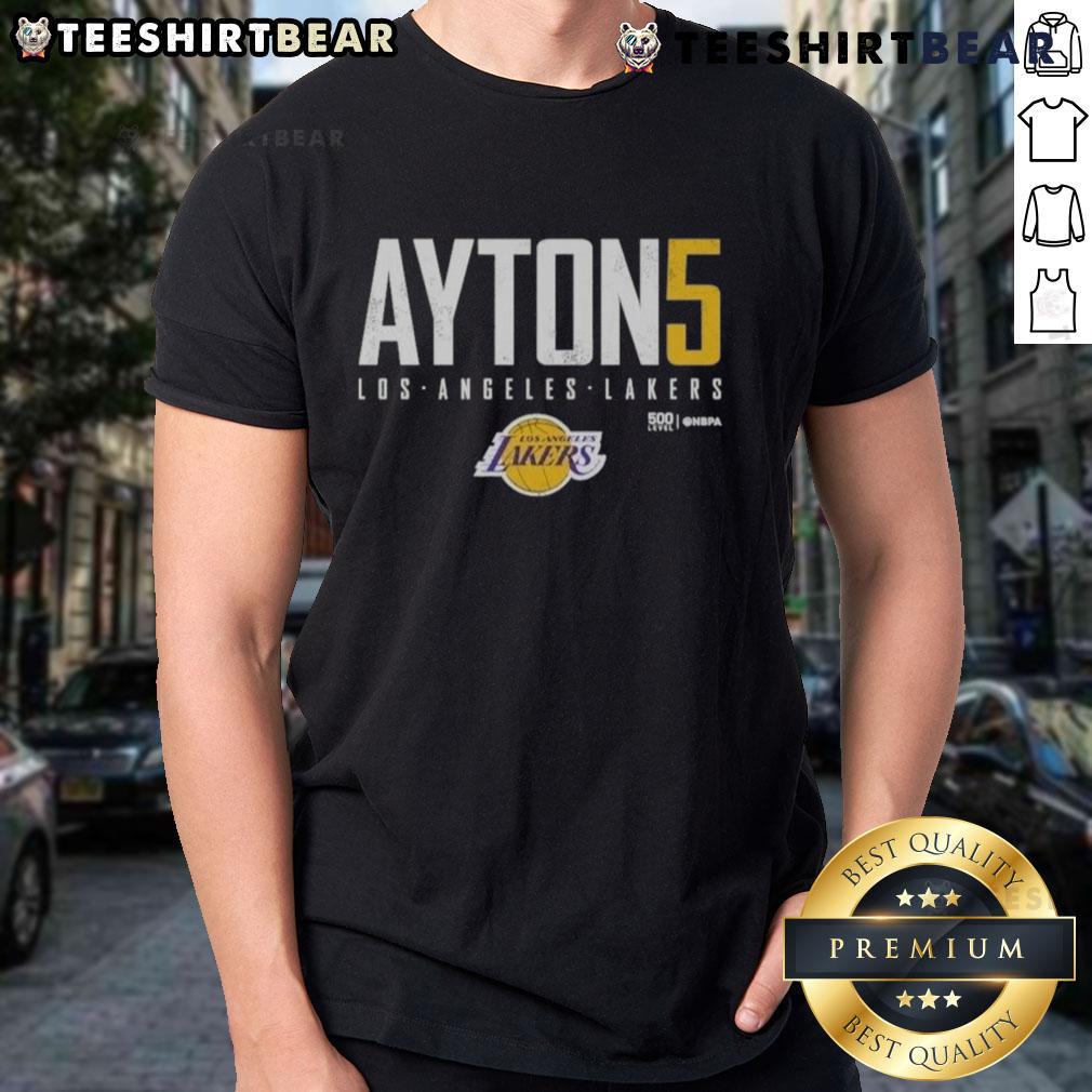 Top Deandre Ayton Los Angeles Lakers Elite Wht T Shirt Top Deandre Ayton Los Angeles Lakers Elite White T-Shirt featuring bold graphics and a comfortable fit.