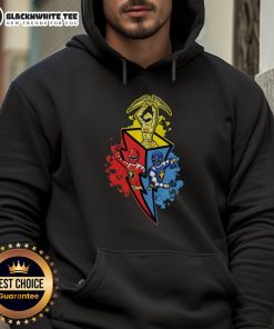 Top Dino Rangers Hoodie featuring vibrant dinosaur graphics, perfect for fans and casual wear enthusiasts.