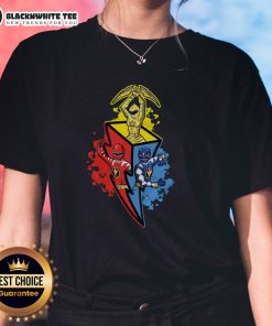Top Dino Rangers Ladies Tee featuring a vibrant dinosaur graphic, perfect for fans of dino-themed apparel.