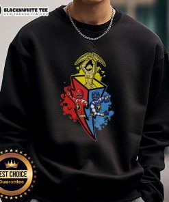 Cozy Top Dino Rangers sweatshirt featuring vibrant dinosaur graphics, perfect for fans of all ages.