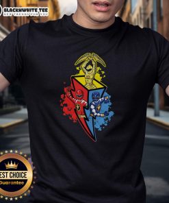 Top Dino Rangers T-Shirt featuring vibrant graphics of dinosaur characters, perfect for fans of the Dino Rangers series.