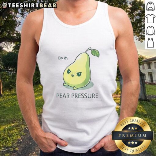 Top-Do-It-Pear-Pressure-Tank-Top featuring a stylish design perfect for casual wear and summer outings.