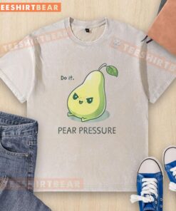 Alt Text: Top-Do-It-Pear Pressure Washed T-Shirt featuring a vibrant design and soft fabric, perfect for casual wear.