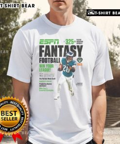 Alt Text: Top ESPN Fantasy Football 2025 Win Your League T-Shirt featuring a bold design for passionate fantasy football fans.