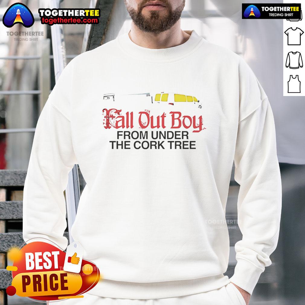 Top Fall Out Boy From Under The Cork Tree Sweatshirt Top Fall Out Boy From Under The Cork Tree sweatshirt featuring iconic album artwork and vibrant colors, perfect for fans.