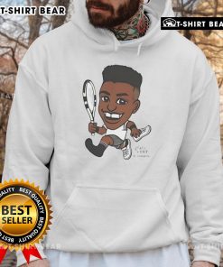 Top Felix Auger-Aliassime tennis hoodie in stylish design, perfect for fans of the rising tennis star and his fashion choices.