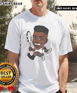 Top Felix Auger Aliassime Tennis T-Shirt featuring vibrant design and comfortable fit for tennis enthusiasts.