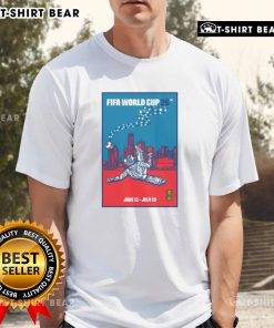 Alt Text: Top FIFA World Cup 2026 Dallas Cowboys Bicycle Kick T-Shirt featuring vibrant graphics and sporty design.
