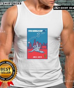 Top FIFA World Cup 2026 Dallas Cowboys bicycle kick tank top design featuring vibrant graphics and sporty style.