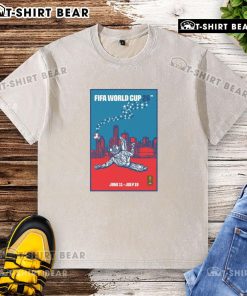 Top FIFA World Cup 2026 Dallas Cowboys bicycle kick washed t-shirt featuring vibrant graphics and comfortable fit.