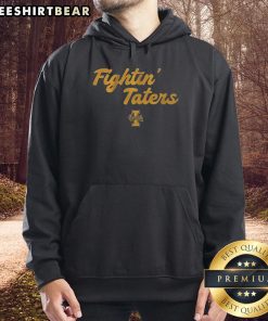 Idaho Vandals mascot wearing a football team hoodie, showcasing Top Fightin' Taters spirit at a game.