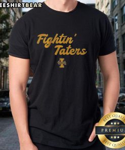 Alt Text: Top Fightin Taters Idaho Vandals mascot football team t-shirt featuring vibrant graphics and school colors.