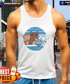 Top Final Destination Bloodlines Owen Patrick Joyner wearing a stylish tank top, showcasing a trendy summer look.