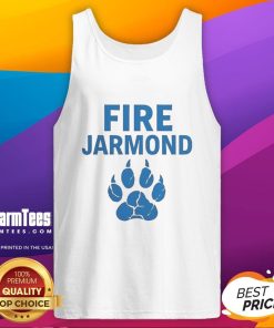 Alt Text: UCLA Football tank top featuring Top Fire Jarmond design, perfect for fans showcasing team spirit and style.