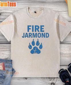 Top Fire Jarmond UCLA Football washed t-shirt featuring vibrant team colors and a comfortable fit for fans.