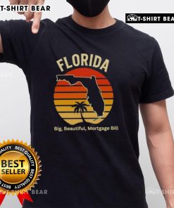 Top Florida Big Beautiful Mortgage Bill Vintage T-Shirt design featuring retro graphics and a stylish fit for enthusiasts.