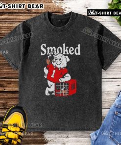 Top Georgia Bulldogs vs Tennessee Volunteers smoked washed t-shirt featuring team logos and vibrant colors for fans.