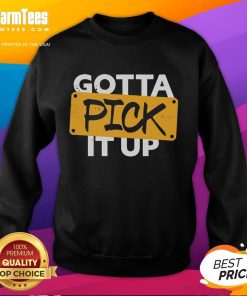 Alt Text: Cozy Top Gotta Pick It Up The Challenge Sweatshirt in vibrant colors, perfect for casual wear and stylish comfort.