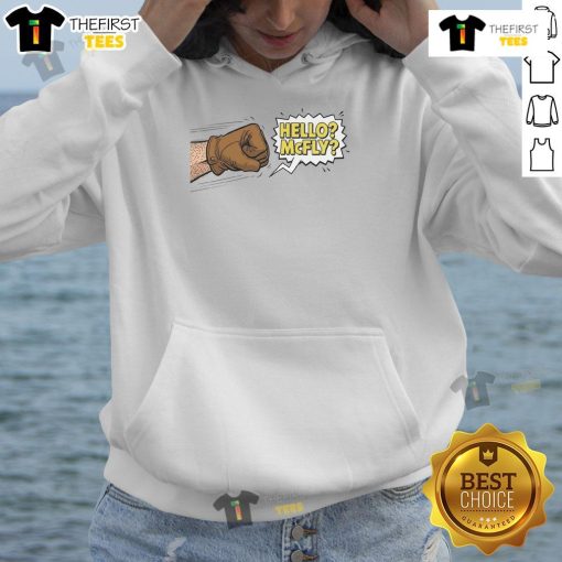 Top Hello MCFLY Hoodie in vibrant colors, showcasing stylish design and comfortable fit for casual wear.