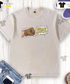 Top Hello McFly Washed T-Shirt in soft fabric, showcasing a trendy design perfect for casual outfits.